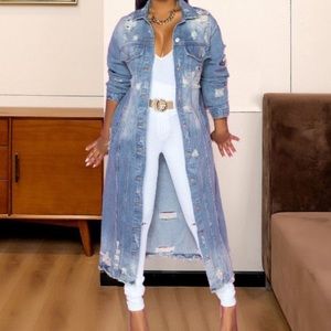 COPY - Long Denim Coat/Jacket